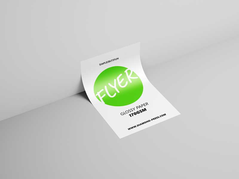 Flyer A6 Glossy Paper 170gsm